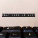 High-Profile Resignation as Investigations Surround Mayor’s Administration Dear Boss, I quit note on keyboard.
