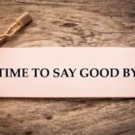 Rosie O’Donnell Relocates Overseas Sparking Celebration Among Trump Supporters Sign reads "TIME TO SAY GOOD BYE" on wood.