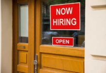 hiring sign