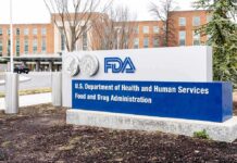 FDA headquarters entrance with large office building