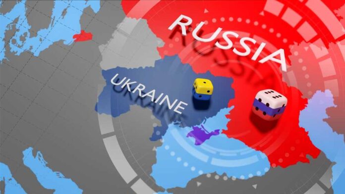 2109113468 featured image Map showing Ukraine and Russia with dice on top