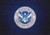 US Department of Homeland Security emblem on wall