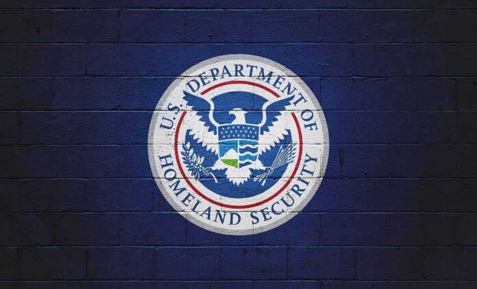 2259540171 featured image US Department of Homeland Security emblem on wall