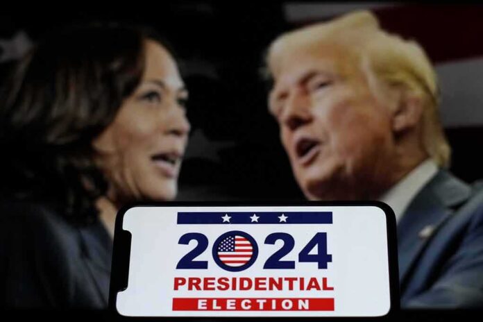2493580287 featured image Phone displaying 2024 Presidential Election in foreground