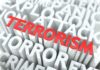 The word Terrorism highlighted among other words