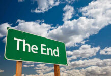 Jeep-Maker COLLAPSES—$26 Billion Fantasy DIES Green sign with white text The End sky background