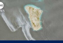 Suspected oil spill near Kharg Island, Iran's main oil hub