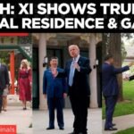Trump’s ‘Bonkers’ Garden Stroll Baffles Critics CANDID STROLL: Xi Shows Trump Around the Highly Restricted Zhongnanhai Garden