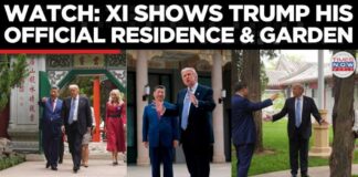 CANDID STROLL: Xi Shows Trump Around the Highly Restricted Zhongnanhai Garden