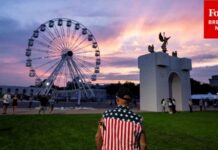 Trump’s Great American State Fair Faces Confederate Flag Controversy And Sparse Crowds
