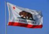 California Governor Race Tightens California state flag featuring a bear and a red star against a blue sky