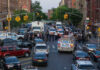 Mass Arrests After Viral Teen Gathering Police activity on a city street with emergency vehicles.