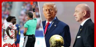 Trump called FIFA boss before stunning USA red card reversal