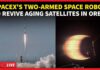SpaceX's Satellite Savior Takes Off | Robot to Attach Jetpacks to Aging Satellites in Space | LIVE