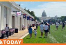 The Fireworks Were Massive. So Was the Security Perimeter. Heat Wave Forces Washington, DC to Alter July 4 Festivities