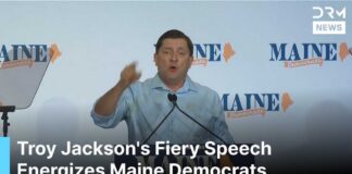 Troy Jackson Delivers Fiery Speech Ahead of Maine Democrats' Senate Nomination Vote | AC1G