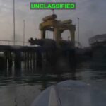 Sea Drones Hit Iran During Ceasefire American Marine Drone Hits Iranian Submarine Repair Facility & Submarine at Bandar Abbas
