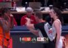 👀 TECH, Miller swipes at Caitlin Clark after whistle | Indiana Fever WNBA Women's Basketball NBA