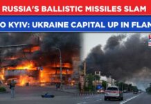 Russian Ballistic Missiles Hammer Kyiv: Fire In Capital Burns Streets| Kharkiv, Zaporizhzhia Hit Too