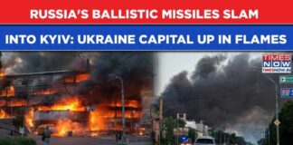 Russian Ballistic Missiles Hammer Kyiv: Fire In Capital Burns Streets| Kharkiv, Zaporizhzhia Hit Too