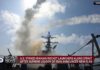 U.S. Strikes Iranian Launchers Near Hormuz US strikes Iranian rocket launchers on the Strait of Hormuz in first military action in weeks