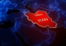 Iran War Drags On Despite Early Promises of a Quick Victory Iran highlighted on a digital map