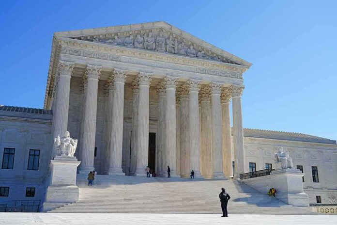 shutterstock_1672730041 Supreme Court building with grand columns and steps