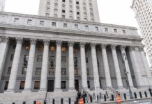 Judge Frees Key Witness in Houston Shooting United States courthouse with grand neoclassical columns
