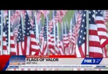 7,000 Flags Transform St. Louis Art Hill Into 9/11 Memorial Forest Park hosts Flags of Valor tribute in honor of 9/11 anniversary