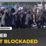 Masked protesters blockade UK’s Port of Dover over immigration