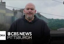 Democrat Pledges to Work With Trump on Steel Fetterman makes surprise video for GOP convention