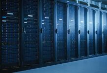 Jobs Boom , Big Buildouts, Tiny Long-Term Payout Row of server racks in a data center