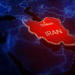 Trump Says U.S. Hit Iran “Very Hard” Iran highlighted on a digital map
