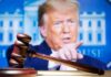Alleged Pardon Pay-to-Play Draws Probe judge’s gavel with a blurred person pointing in the background