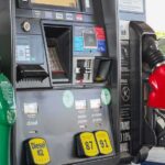 Food Prices Next: Diesel Shock Hits Gas pump with green diesel and red gasoline nozzles