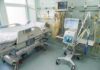 Senate Hears Claims About COVID-Era Hospital Care Hospital ICU bed with ventilator and monitoring equipment