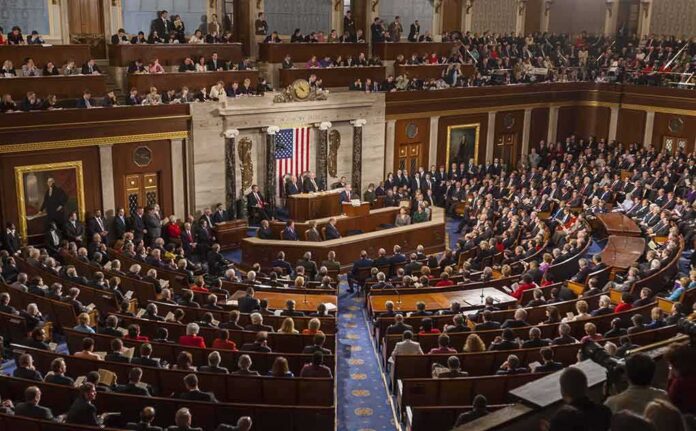 shutterstock_492045010-1 Legislative chamber filled with attendees during a formal address