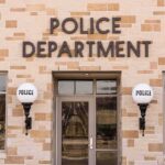 St. Paul Mayor Faces Lawsuit From Police Chief Police department building entrance with signage