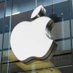 Apple Unveils $1,999 Foldable iPhone Apple logo on a glass storefront