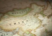 China Adds Gold as India Changes Tax Rules Detailed map highlighting China and surrounding regions