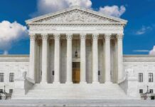 $10M Controversy Fuels Florida Senate Clash United States Supreme Court building with classical columns
