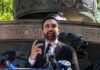 Muslim Brotherhood Claims Stir Michigan Senate Contest Zohran Mamdani speaking at an outdoor press conference